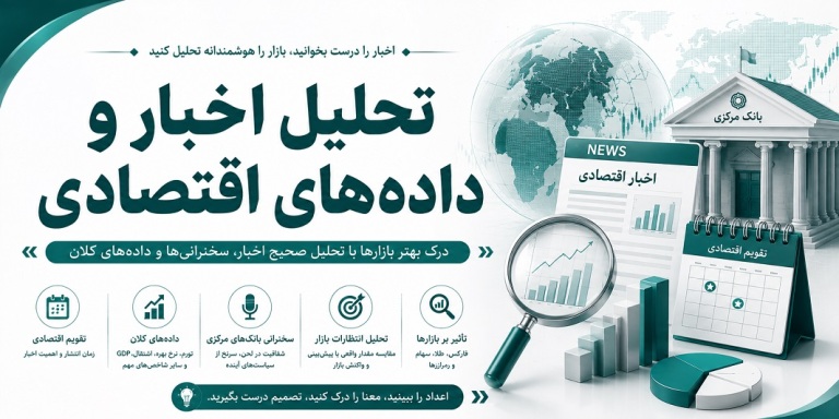 تحلیل اخبار و داده‌های اقتصادی